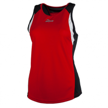 Esty Hardloop Tanktop Dames Rood/Wit/Zwart